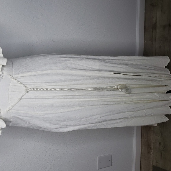 Baltic Born Womens The Jennifer Deep Babydoll V Maxi Dress Size S Wedding Boho - Picture 16 of 16